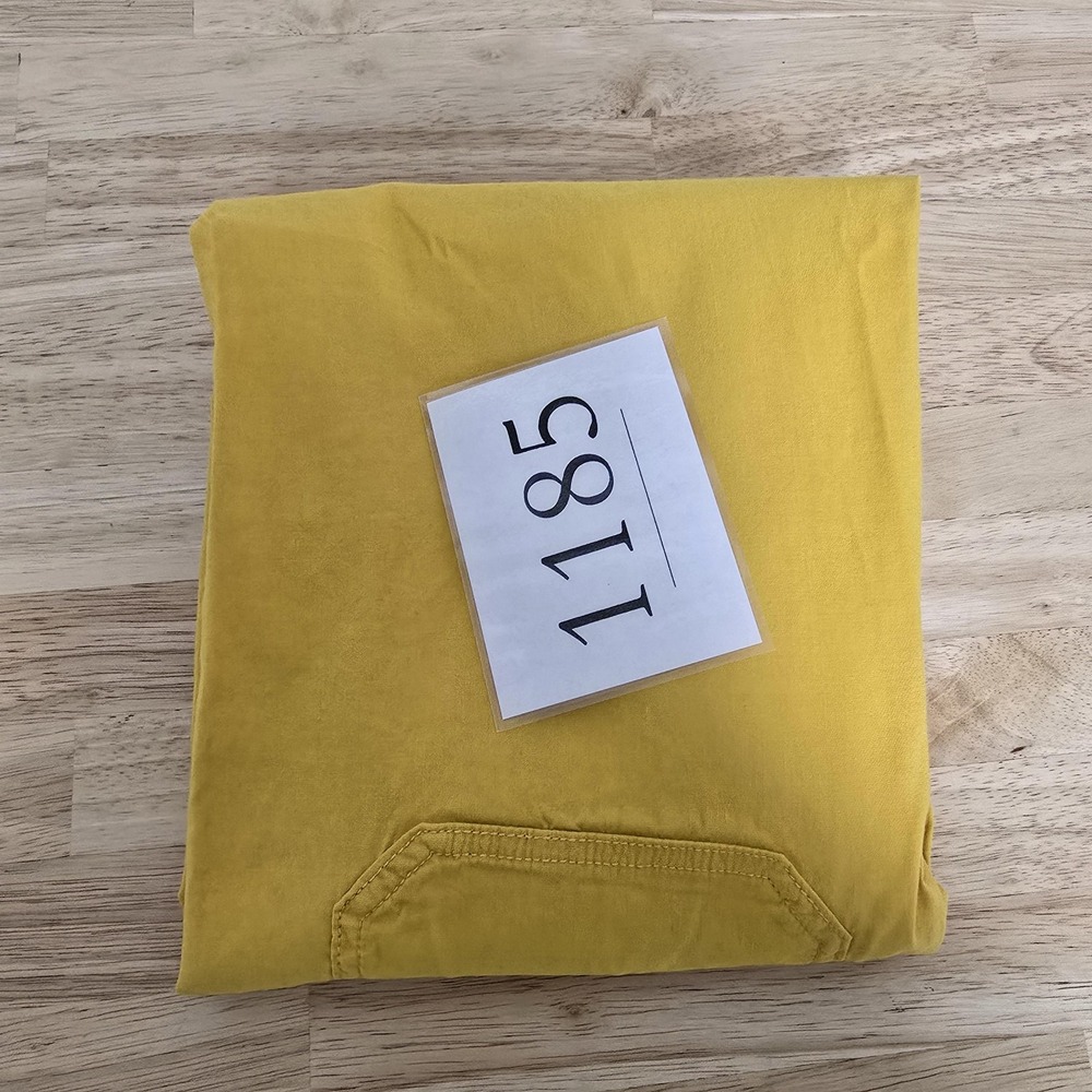 Maeve Wide-Leg Pants in Mustard Yellow - Picture 11 of 12